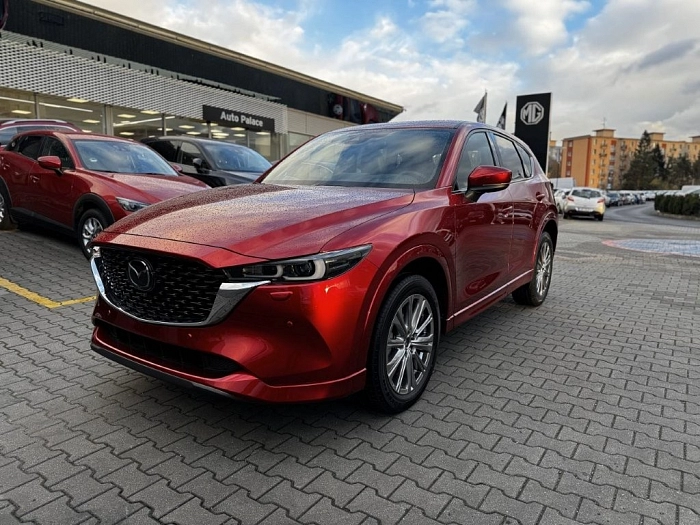 Mazda CX-5 2023 2,5L Skyactiv G194 6AT AWD 2,5L SKYACTIV-G 143 kW automat Soul Red Crystal